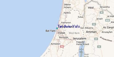 नक्शे के तेल अवीव yafo 